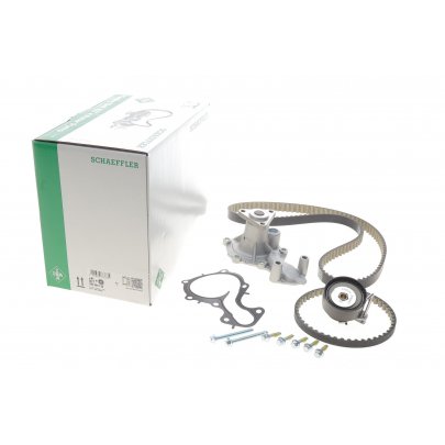 Комплект ГРМ (+ помпа, 16x116) Ford Focus 3 / Форд Фокус 3 1.0 (бензин) 2011-2018 530084130 INA (Германия)