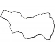 Прокладка кришки клапанів Ford Focus 3 / Форд Фокус 3 1.0 (бензин) 2011-2018 696080 ELRING (Німеччина)