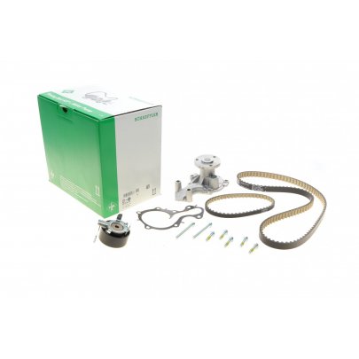 Комплект ГРМ (+ помпа, 16x116) Ford Focus 3 / Форд Фокус 3 1.0 (бензин) 2011-2018 530070030 INA (Германия)