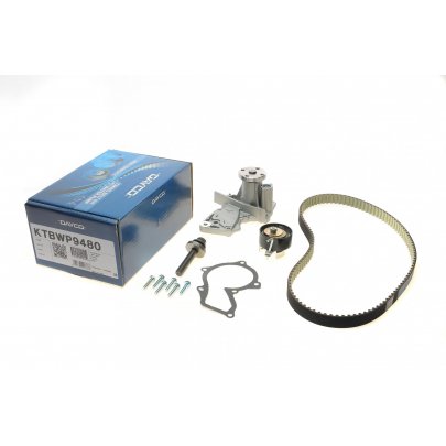 Комплект ГРМ + помпа Ford Focus 3 / Форд Фокус 3 1.6 (бензин) 2011-2018 KTBWP9480 DAYCO (Италия)