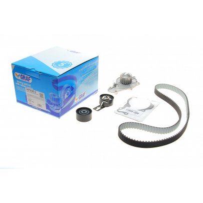 Комплект ГРМ + помпа Ford Focus 3 / Форд Фокус 3 1.6TDCi 2011-2018 KP938-2 GRAF (Италия)