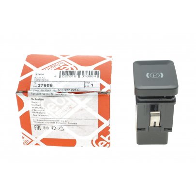  Кнопка вимкнення стояночного гальма Volkswagen Passat B6 / Фольксваген Пассат Б6 2005-2010 37606 FEBI (Німеччина)