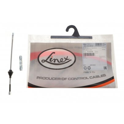 Трос ручника задній (230мм) Ford Focus 3 / Форд Фокус 3 2011-2018 15.02.65 LINEX (Польща)