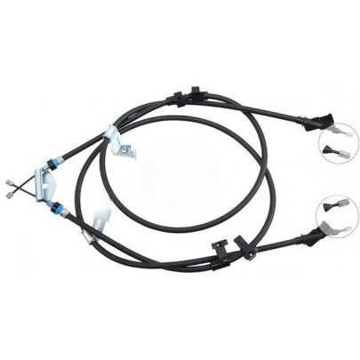 Трос ручника середній (1546/1463мм) Ford Focus 3 / Форд Фокус 3 2011-2018 K19000 ABS (Нідерланди)