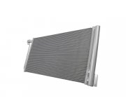Радиатор кондиционера (695x358x16мм) Ford Focus 3 / Форд Фокус 3 2.0 (бензин) 2011-2018 017-016-0018 ABAKUS (Польша)