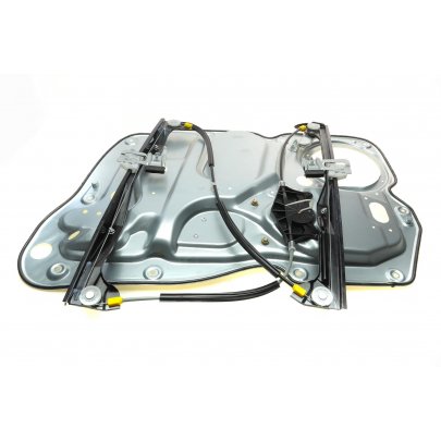 Стеклоподъемник левый (электрический, без моторчика, с пластиной) VW Touran / Фольксваген Туран 2003-2015 2017-0037 PROFIT (Чехия)