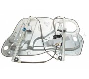 Склопідйомник лівий (електричний, без моторчика, з пластиною) VW Touran / Фольксваген Туран 2003-2015 2160064 METZGER (Німеччина)