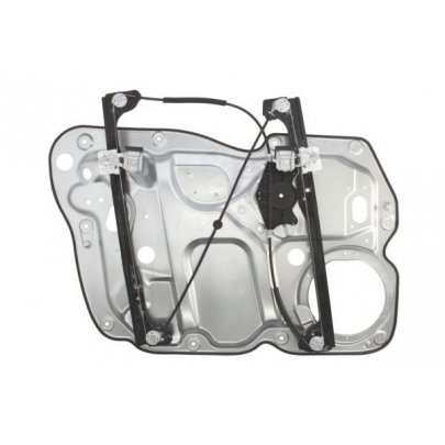 Стеклоподъемник правый (электрический, без моторчика, с пластиной) VW Touran / Фольксваген Туран 2003-2015 52636 AIC (Германия)