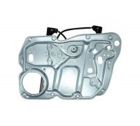 Склопідйомник правий (електричний, без моторчика, з пластиною) VW Touran / Фольксваген Туран 2003-2015 2160065 METZGER (Німеччина)