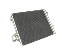 Радиатор кондиционера (605x470x16мм) Ford Focus 3 / Форд Фокус 3 1.6 (бензин) 2011-2018 017-016-0031 ABAKUS (Польша)