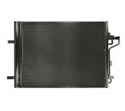 Радиатор кондиционера (605x470x16мм) Ford Focus 3 / Форд Фокус 3 1.6 (бензин) 2011-2018 667248 ERA (Италия)