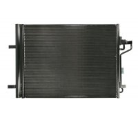 Радиатор кондиционера (605x470x16мм) Ford Focus 3 / Форд Фокус 3 1.6 (бензин) 2011-2018 667248 ERA (Италия)