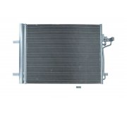 Радиатор кондиционера (605x470x16мм) Ford Focus 3 / Форд Фокус 3 1.6 (бензин) 2011-2018 7800058 KAMOKA (Польша)