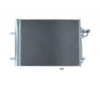 Радиатор кондиционера (605x470x16мм) Ford Focus 3 / Форд Фокус 3 2.0TDCi 2011-2018 7800058 KAMOKA (Польша)