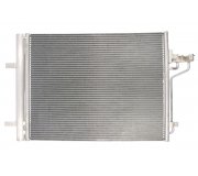 Радиатор кондиционера (605x470x16мм) Ford Focus 3 / Форд Фокус 3 1.6 (бензин) 2011-2018 814390 VALEO (Франция)