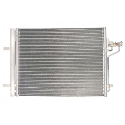 Радиатор кондиционера (605x470x16мм) Ford Focus 3 / Форд Фокус 3 2.0TDCi 2011-2018 814390 VALEO (Франция)