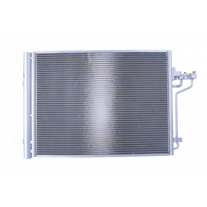 Радиатор кондиционера (605x470x16мм) Ford Focus 3 / Форд Фокус 3 1.6 (бензин) 2011-2018 940183 NISSENS (Дания)