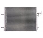 Радиатор кондиционера (605x470x16мм) Ford Focus 3 / Форд Фокус 3 1.6 (бензин) 2011-2018 CD320702 KOYORAD (Япония)