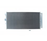 Радиатор кондиционера (740x372x12мм) Ford Focus 3 / Форд Фокус 3 1.5TDCi 2011-2018 7800257 KAMOKA (Польша)