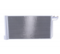 Радиатор кондиционера (695x358x16мм) Ford Focus 3 / Форд Фокус 3 2.0 (бензин) 2011-2018 940181 NISSENS (Дания)