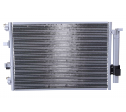 Радиатор кондиционера (год производства до: 2014.12) Ford Focus 3 / Форд Фокус 3 1.6TDCi 2011-2018 940222 NISSENS (Дания)