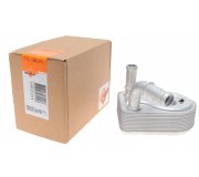 Радиатор масляный / теплообменник (44x96x133мм) Ford Focus 3 / Форд Фокус 3 1.5 (бензин) 2011-2018 31311 NRF (Нидерланды)