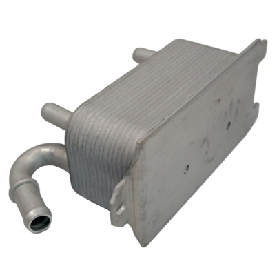 Радиатор масляный / теплообменник (63x69x137мм) Ford Focus 3 / Форд Фокус 3 1.0 (бензин) 2011-2018 O10106 SATO TECH (Украина)