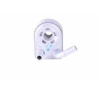 Радиатор масляный / теплообменник (50x97x133мм) Ford Focus 3 / Форд Фокус 3 1.6 (бензин) 2011-2018 90972 NISSENS (Дания)