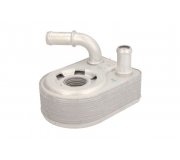 Радиатор масляный / теплообменник (50x97x133мм) Ford Focus 3 / Форд Фокус 3 1.6 (бензин) 2011-2018 D4G010TT THERMOTEC (Польша)