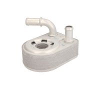 Радиатор масляный / теплообменник (50x97x133мм) Ford Focus 3 / Форд Фокус 3 1.6 (бензин) 2011-2018 D4G010TT THERMOTEC (Польша)