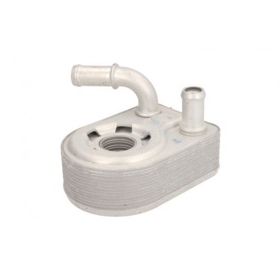 Радиатор масляный / теплообменник (50x97x133мм) Ford Focus 3 / Форд Фокус 3 1.6 (бензин) 2011-2018 D4G010TT THERMOTEC (Польша)