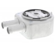 Радиатор масляный / теплообменник (97x97x43мм) Ford Focus 3 / Форд Фокус 3 2.0 (бензин) 2011-2018 7730098 KAMOKA (Польша)