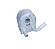 Радиатор масляный / теплообменник (50x97x133мм) Ford Focus 3 / Форд Фокус 3 1.6 (бензин) 2011-2018 DRM61001 DR.MOTOR (Польша)