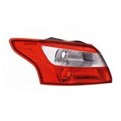 Ліхтар задній лівий (P21W/5W/PY21W, зовнішній, до 2014р.в., седан) Ford Focus 3 / Форд Фокус 3 2011-2014 2813F1-P FPS (Тайвань)