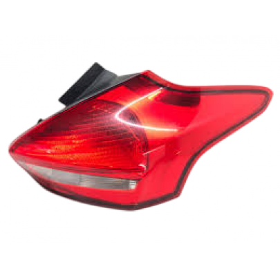 Фонарь задний левый (HB/P21/5W/W16W/PY21W, активный, с 2014г.п.) Ford Focus 3 / Форд Фокус 3 2014-2018 FP2819F5-T TYC (Тайвань)