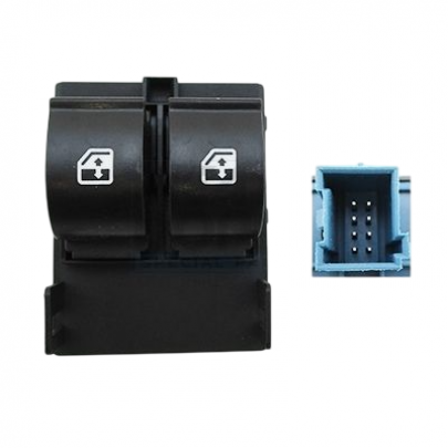 Кнопка склопідйомника ліва (без корпуса) Citroen Nemo / Fiat Fiorino II 2008- 26035 MEAT and DORIA (Італія)