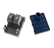 Кнопка склопідйомника ліва (без корпуса) Citroen Nemo / Fiat Fiorino II 2008- EWSFT001 NTY (Польща)