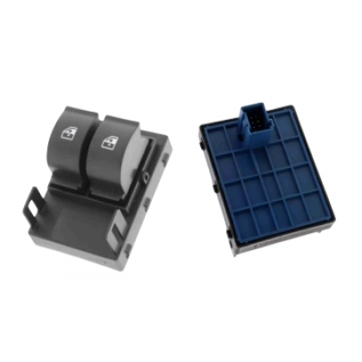 Кнопка склопідйомника ліва (без корпуса) Citroen Nemo / Fiat Fiorino II 2008- EWSFT001 NTY (Польща)