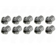 Гайка колеса (комплект, 26x23.7мм) Ford Focus 3 / Форд Фокус 3 2011-2018 KSP-FR-000 NTY (Польша)