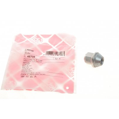 Гайка колеса (31x26.5мм) Ford Focus 3 / Форд Фокус 3 2011-2018 46708 FEBI (Німеччина)