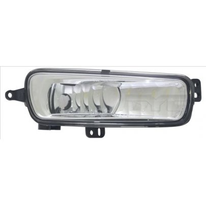 Фара протитуманна ліва (H8, з 2014р.в.) Ford Focus 3 / Форд Фокус 3 2014-2018 19-6148-01-9 TYC (Тайвань)