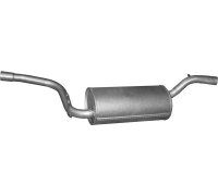 Глушитель средний Ford Focus 3 / Форд Фокус 3 1.0 (бензин) 2011-2018 PL08.588 POLMOSTROW (Польша)