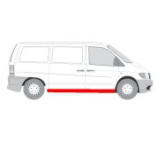 Ремонтная часть порог правый MB Vito 638 1996-2003 6505-06-3541002PP BLIC (Польша)