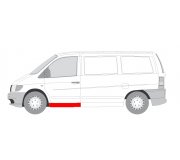 Ремонтна частина поріг передніх дверей лівий MB Vito 638 1996-2003 6505-06-3541001K BLIC (Польща)