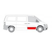 Ремонтна частина передніх дверей правих (24см) MB Vito 638 1996-2003 6015-00-3541126P BLIC (Польща)