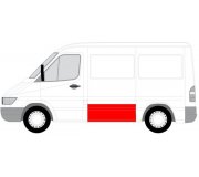 Ремонтная часть левой стороны (48x118.5см) MB Sprinter 901-905 1995-2000 6505-06-3546001P BLIC (Польша)