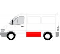 Ремонтная часть левой стороны (80x118.5см) MB Sprinter 901-905 1995-2000 6505-06-3546012P BLIC (Польша)