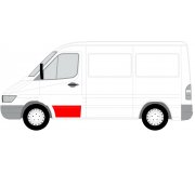 Ремонтна частина передніх дверей лівої (31см) MB Sprinter 901-905 1995-2000 6015-00-3546121P BLIC (Польща)