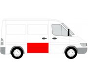 Ремонтная часть cдвижной двери правой (66см) MB Sprinter 901-905 1995-2000 FP3546176 FPS (Тайвань)