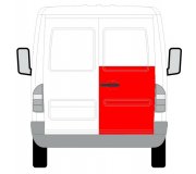 Ремонтна частина задніх дверей правої MB Sprinter 901-905 1995-2000 6016-00-3546156P BLIC (Польща)